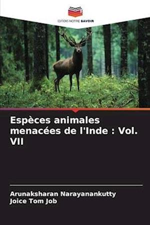 Espèces animales menacées de l'Inde : Vol. VII