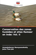 Conservation des zones humides et sites Ramsar en Inde: Vol. II