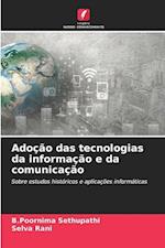 Adoção das tecnologias da informação e da comunicação