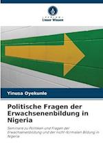 Politische Fragen der Erwachsenenbildung in Nigeria