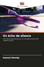 Un écho de silence