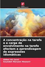 A concentração na tarefa e a carga de envolvimento na tarefa afectam a aprendizagem de expressões idiomáticas