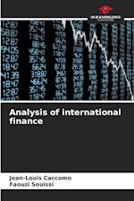 Analysis of international finance 