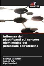 Influenza dei plastificanti sul sensore biomimetico del potenziale dell'atrazina