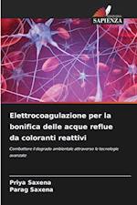 Elettrocoagulazione per la bonifica delle acque reflue da coloranti reattivi