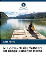 Die Akteure des Wassers im kongolesischen Recht