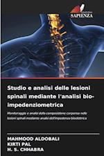 Studio e analisi delle lesioni spinali mediante l'analisi bio-impedenziometrica