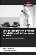 Social integration process for victims of sexual rape in Beni 