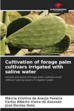 Cultivation of forage palm cultivars irrigated with saline water 