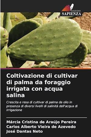 Coltivazione di cultivar di palma da foraggio irrigata con acqua salina