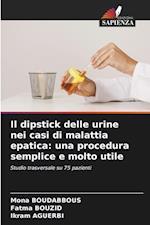 Il dipstick delle urine nei casi di malattia epatica