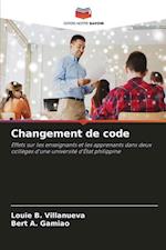 Changement de code