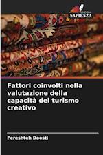 Fattori coinvolti nella valutazione della capacità del turismo creativo