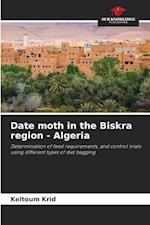 Date moth in the Biskra region - Algeria 