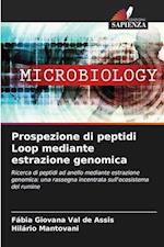 Prospezione di peptidi Loop mediante estrazione genomica