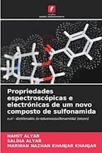Propriedades espectroscópicas e electrónicas de um novo composto de sulfonamida