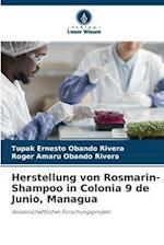 Herstellung von Rosmarin-Shampoo in Colonia 9 de Junio, Managua