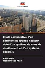 Étude comparative d'un bâtiment de grande hauteur doté d'un système de murs de cisaillement et d'un système double S