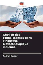 Gestion des connaissances dans l'industrie biotechnologique indienne