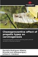 Chemopreventive effect of propolis types on carcinogenesis 