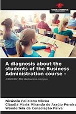 A diagnosis about the students of the Business Administration course -