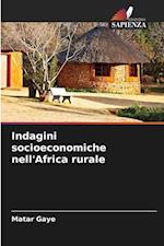 Indagini socioeconomiche nell'Africa rurale