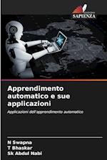 Apprendimento automatico e sue applicazioni