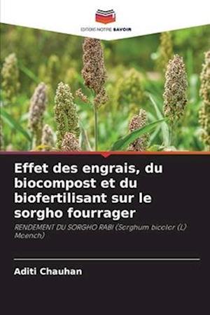 Effet des engrais, du biocompost et du biofertilisant sur le sorgho fourrager