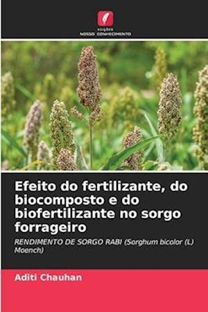 Efeito do fertilizante, do biocomposto e do biofertilizante no sorgo forrageiro