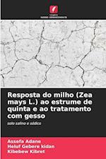 Resposta do milho (Zea mays L.) ao estrume de quinta e ao tratamento com gesso