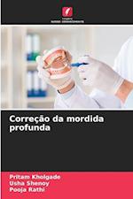 Correção da mordida profunda