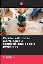 Caráter estrutural, morfológico e composicional do solo preparado