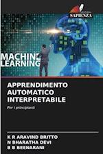 APPRENDIMENTO AUTOMATICO INTERPRETABILE