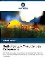 Beiträge zur Theorie des Erkennens