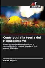 Contributi alla teoria del riconoscimento