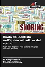 Ruolo del dentista nell'apnea ostruttiva del sonno