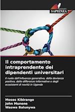 Il comportamento intraprendente dei dipendenti universitari