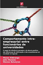 Comportamento intra-empresarial entre funcionários de universidades