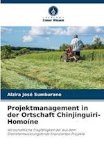 Projektmanagement in der Ortschaft Chinjinguiri-Homoíne