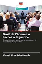 Droit de l'homme à l'accès à la justice