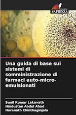 Una guida di base sui sistemi di somministrazione di farmaci auto-micro-emulsionati