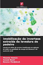 Imobilização da invertase extraída da levedura de padeiro