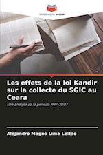 Les effets de la loi Kandir sur la collecte du SGIC au Ceara