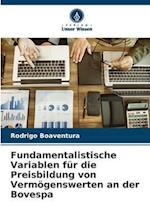 Fundamentalistische Variablen für die Preisbildung von Vermögenswerten an der Bovespa