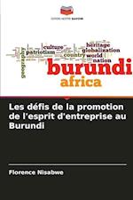 Les défis de la promotion de l'esprit d'entreprise au Burundi