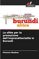 Le sfide per la promozione dell'imprenditorialità in Burundi