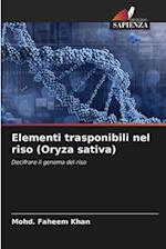 Elementi trasponibili nel riso (Oryza sativa)