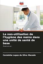 La non-utilisation de l'hygiène des mains dans une unité de santé de base