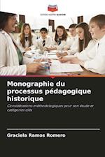 Monographie du processus pédagogique historique