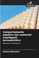 Comportamento adattivo dei materiali intelligenti termostrittivi